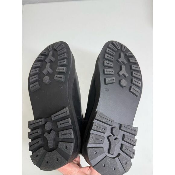 EVEN & ODD WOMENS ANKLE BOOTS BLACK LEATHER SIZE 39EU/ 8,5 US See Description - Picture 15 of 16